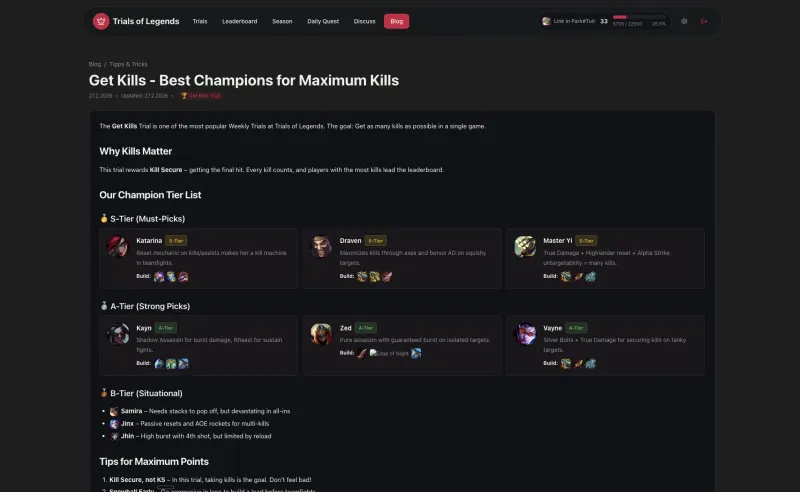 Community blog